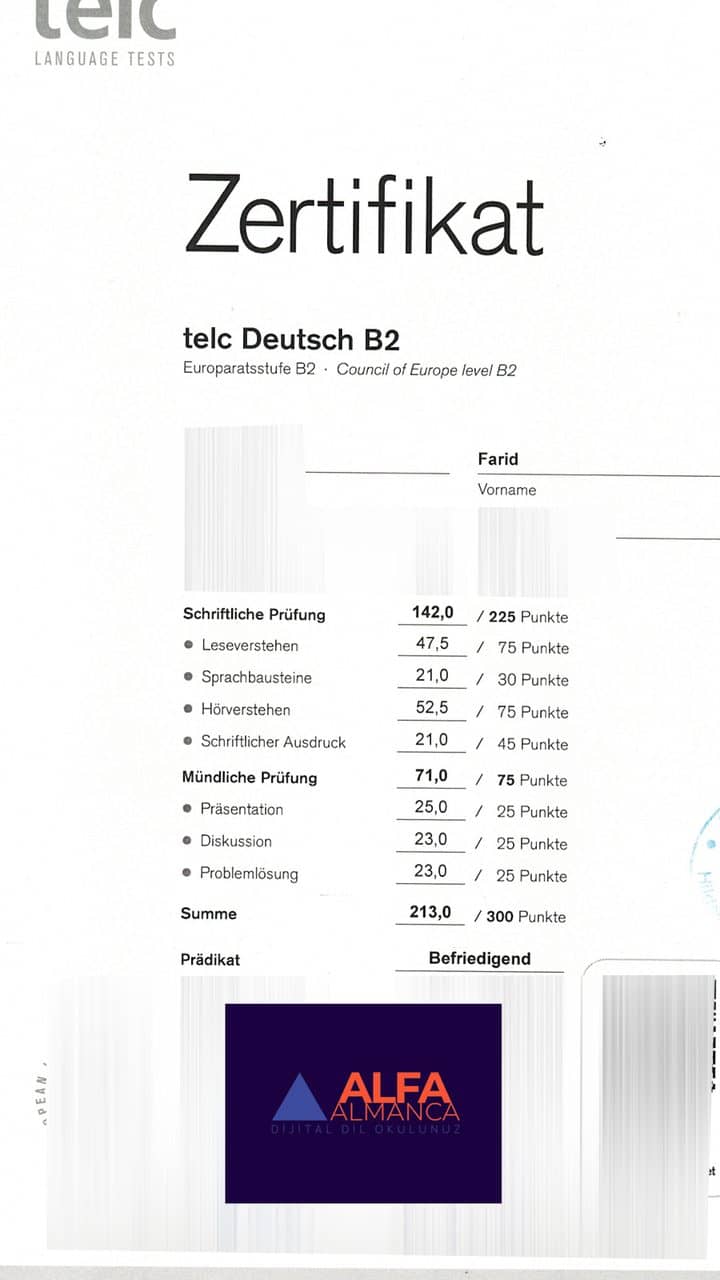 Sertifikalar