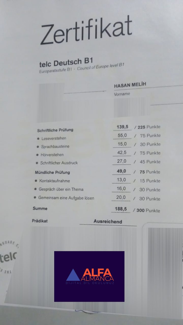 Öğrenci başarı sertifikası