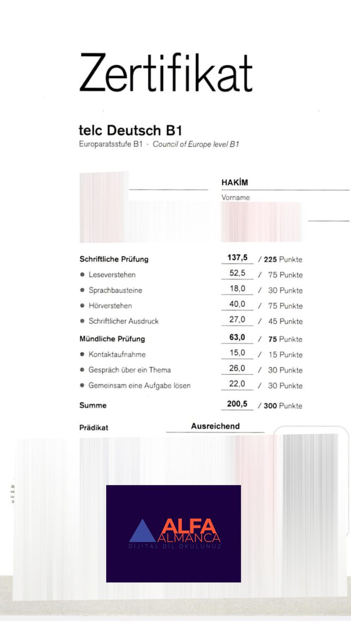 Öğrenci başarı sertifikası