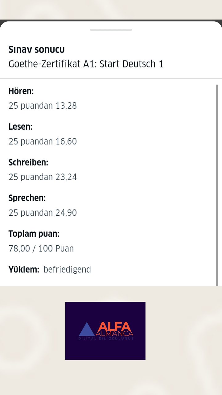 Öğrenci başarı sertifikası