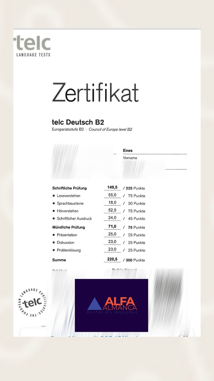 Öğrenci başarı sertifikası