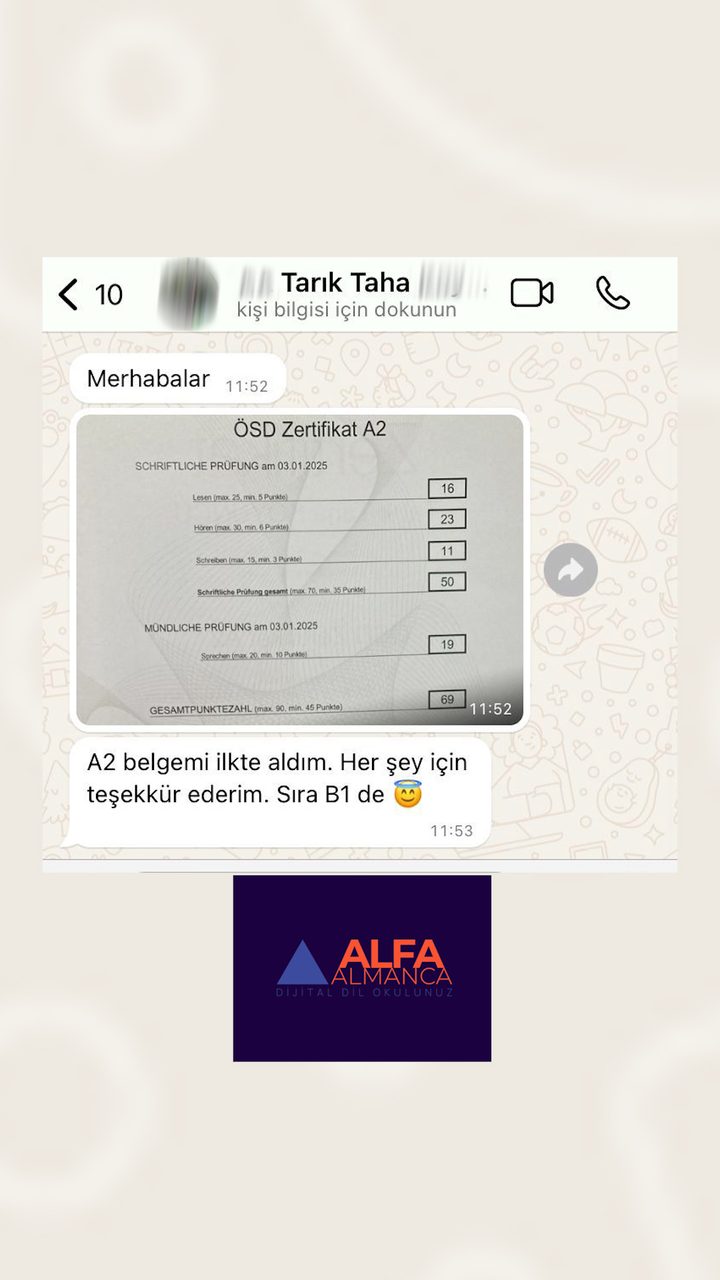 Öğrenci başarı sertifikası