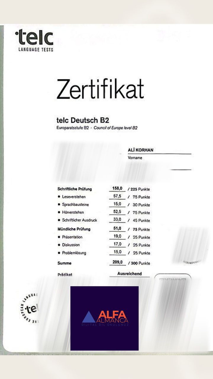 Öğrenci başarı sertifikası