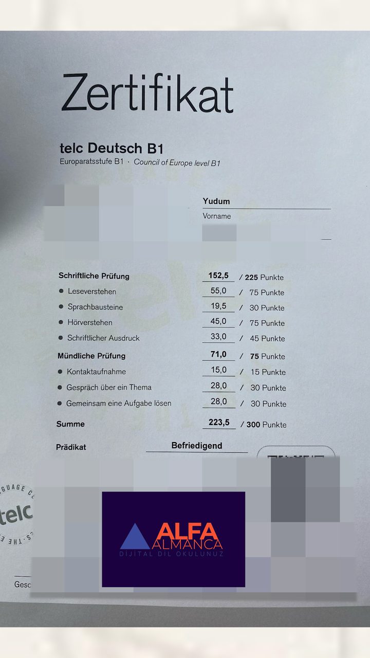 Öğrenci başarı sertifikası