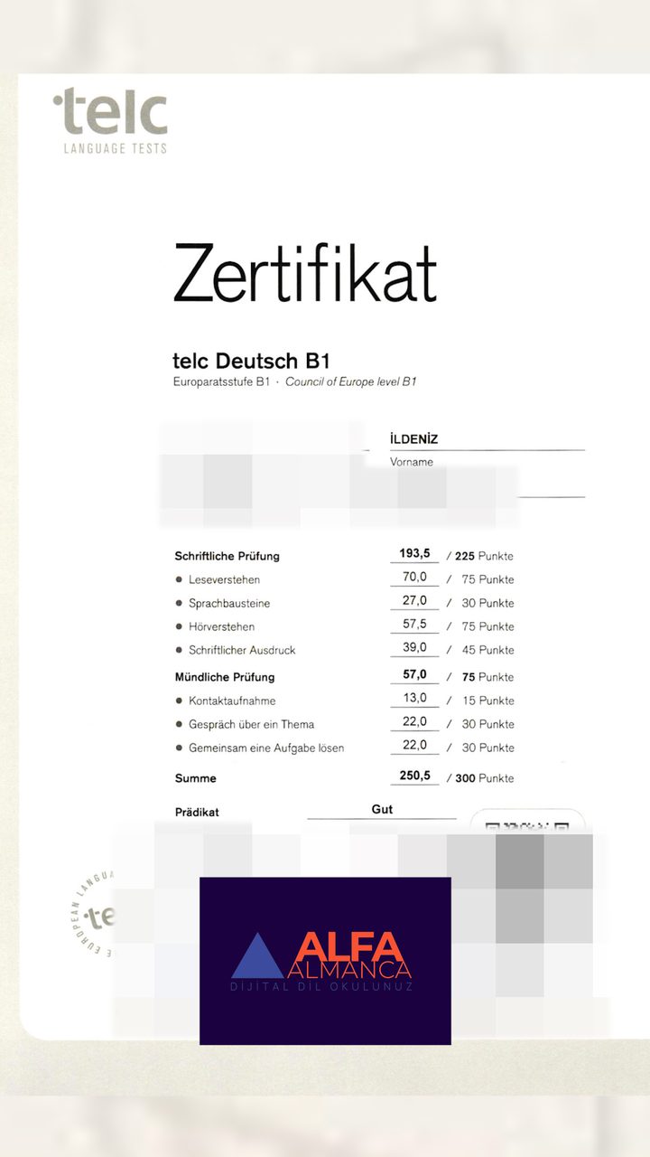 Öğrenci başarı sertifikası