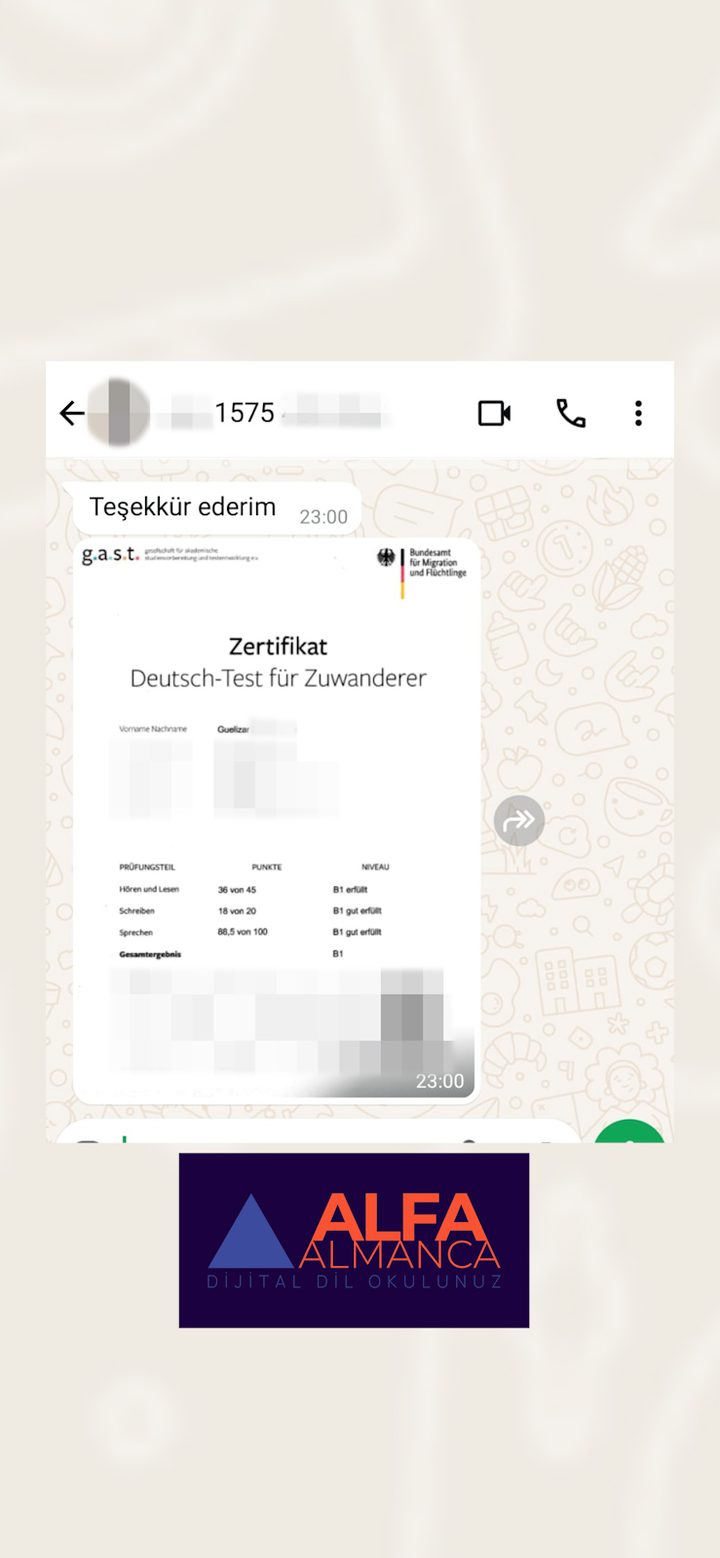 Öğrenci başarı sertifikası